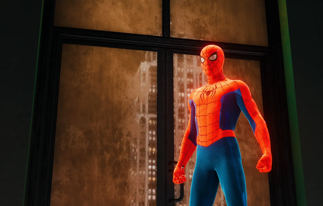 Photo wallpaper spider-man, Spider Man, spider man remastered