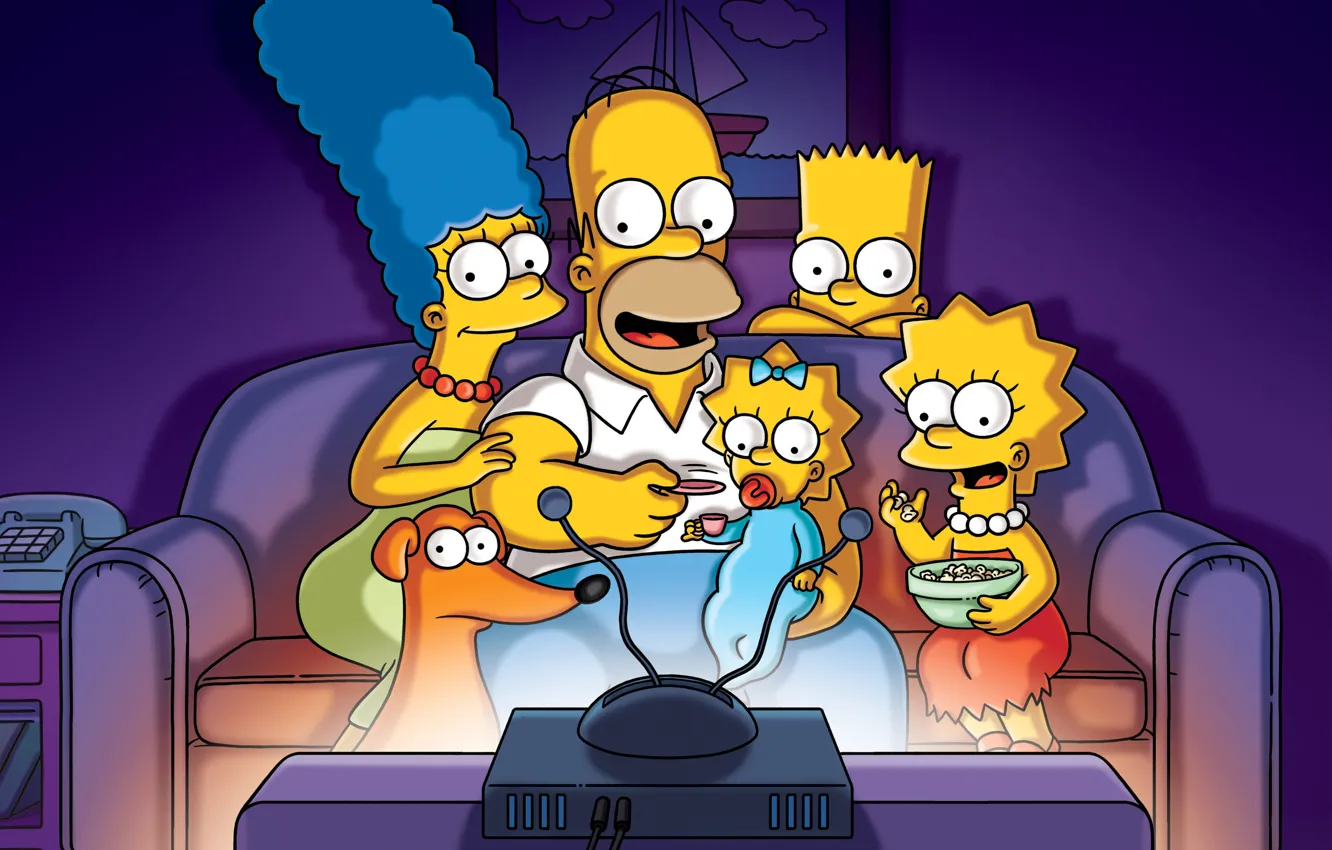 Photo wallpaper The simpsons, The series, Cartoon, Cartoon, The Simpsons, Tv Series