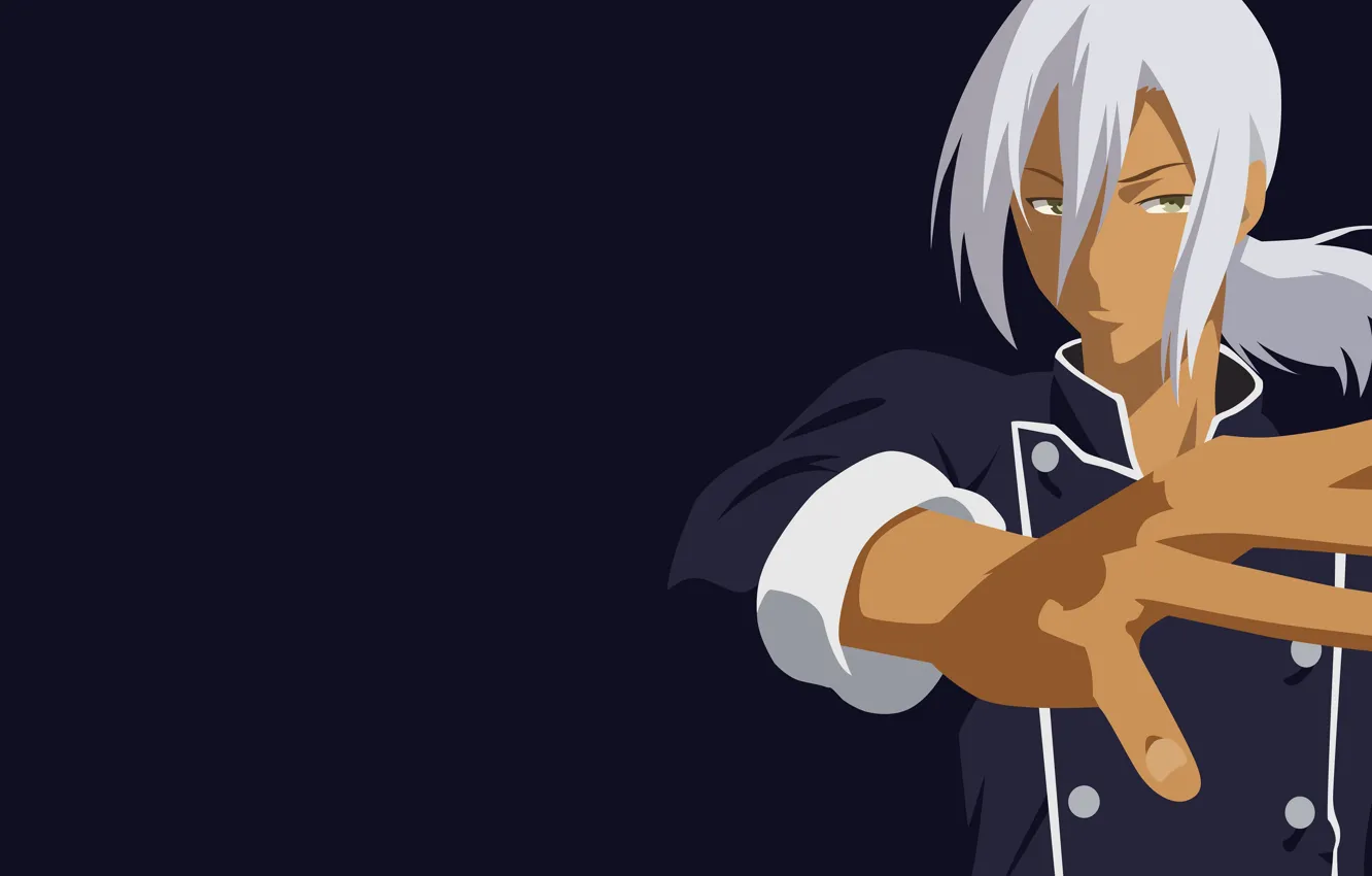 Photo wallpaper background, cook, guy, jacket, In the search for the divine recipe, Shokugeki No Soma