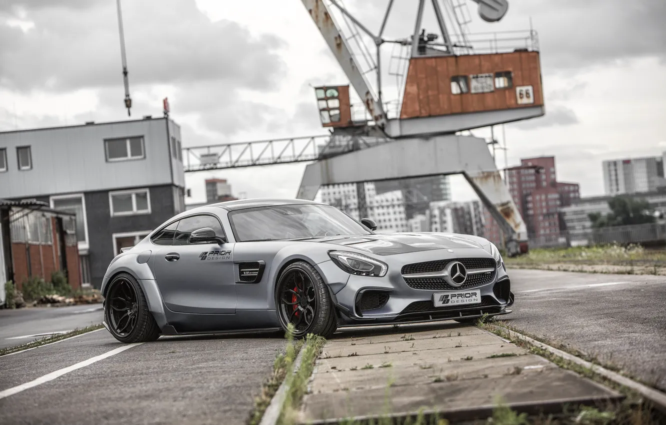Photo wallpaper coupe, Mercedes-Benz, Mercedes, supercar, Mercedes, AMG, Coupe, Prior-Design