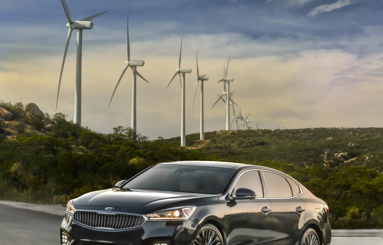 Photo wallpaper sedan, Kia, Kia, Cadenza