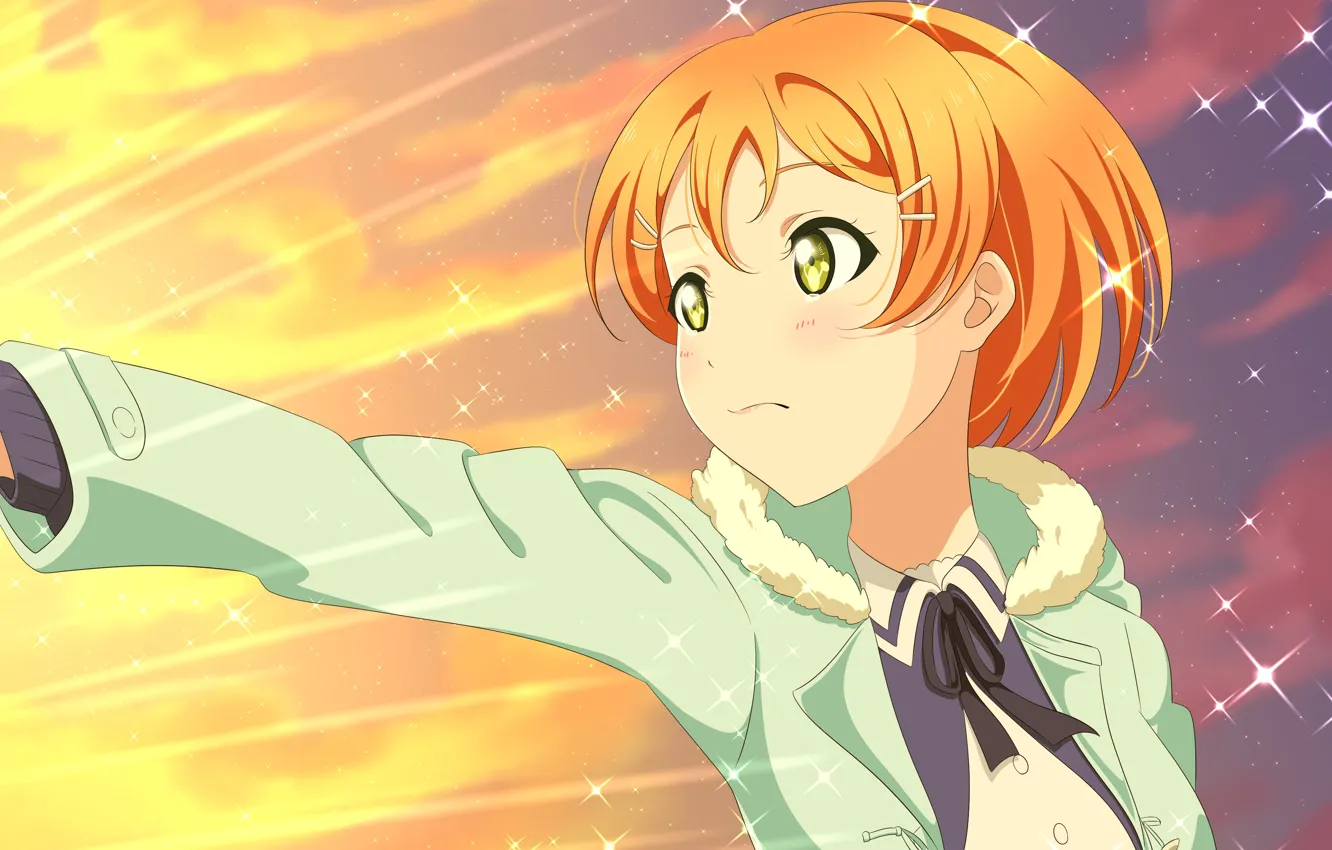 Photo wallpaper background, girl, Love Live School Idol Project, Living love