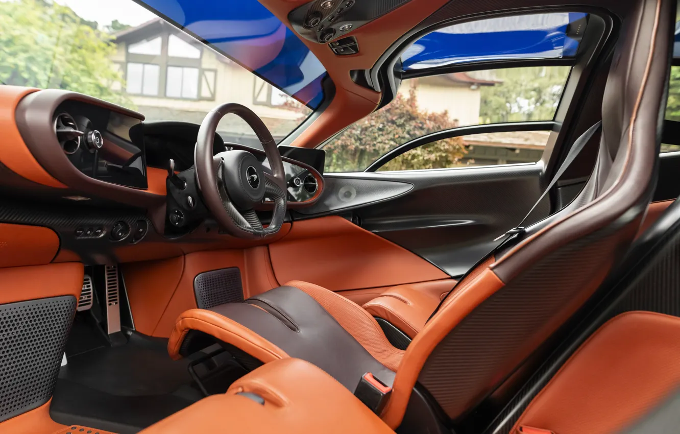 Wallpaper McLaren, car interior, Speedtail, McLaren Speedtail for ...