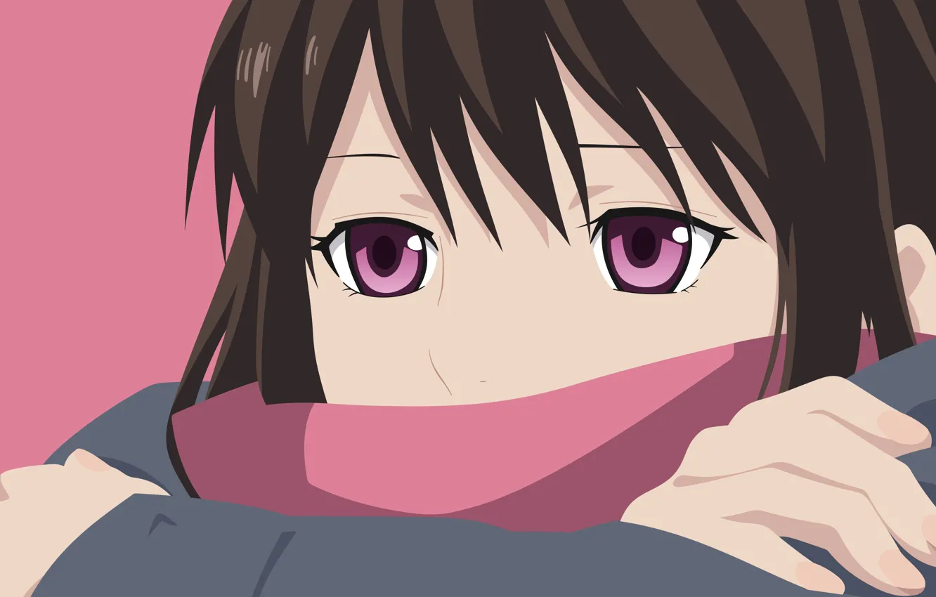 Photo wallpaper look, girl, Of inori, A Homeless God, Noragami
