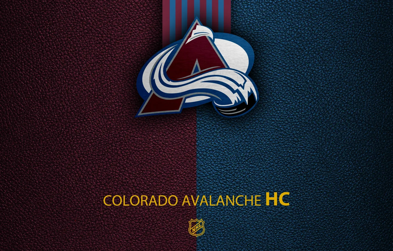 Photo wallpaper wallpaper, logo, NHL, Sport, Hockey, Colorado Avalanche