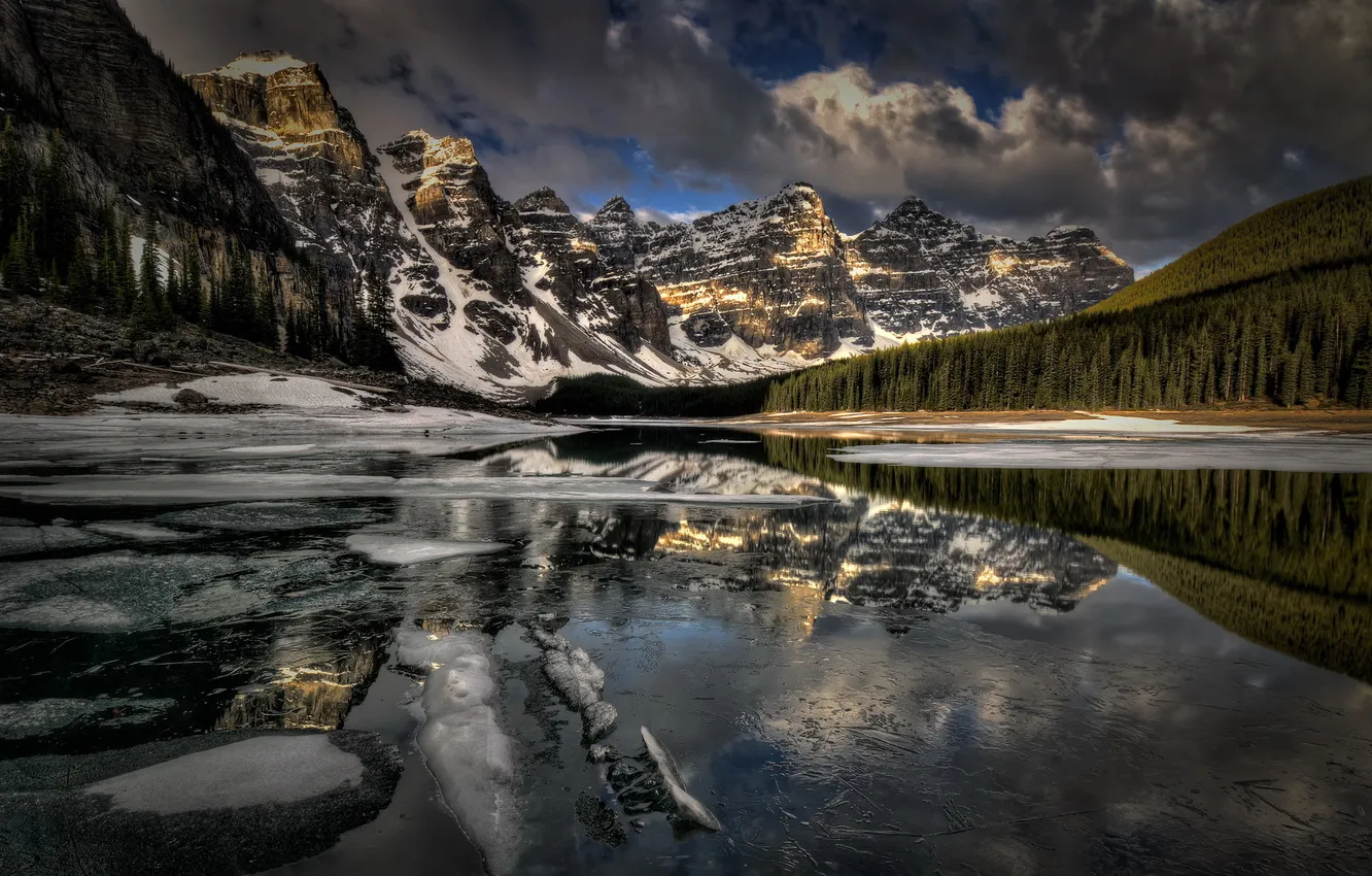 Photo wallpaper Banff National Park, Canada, Moraine Lake