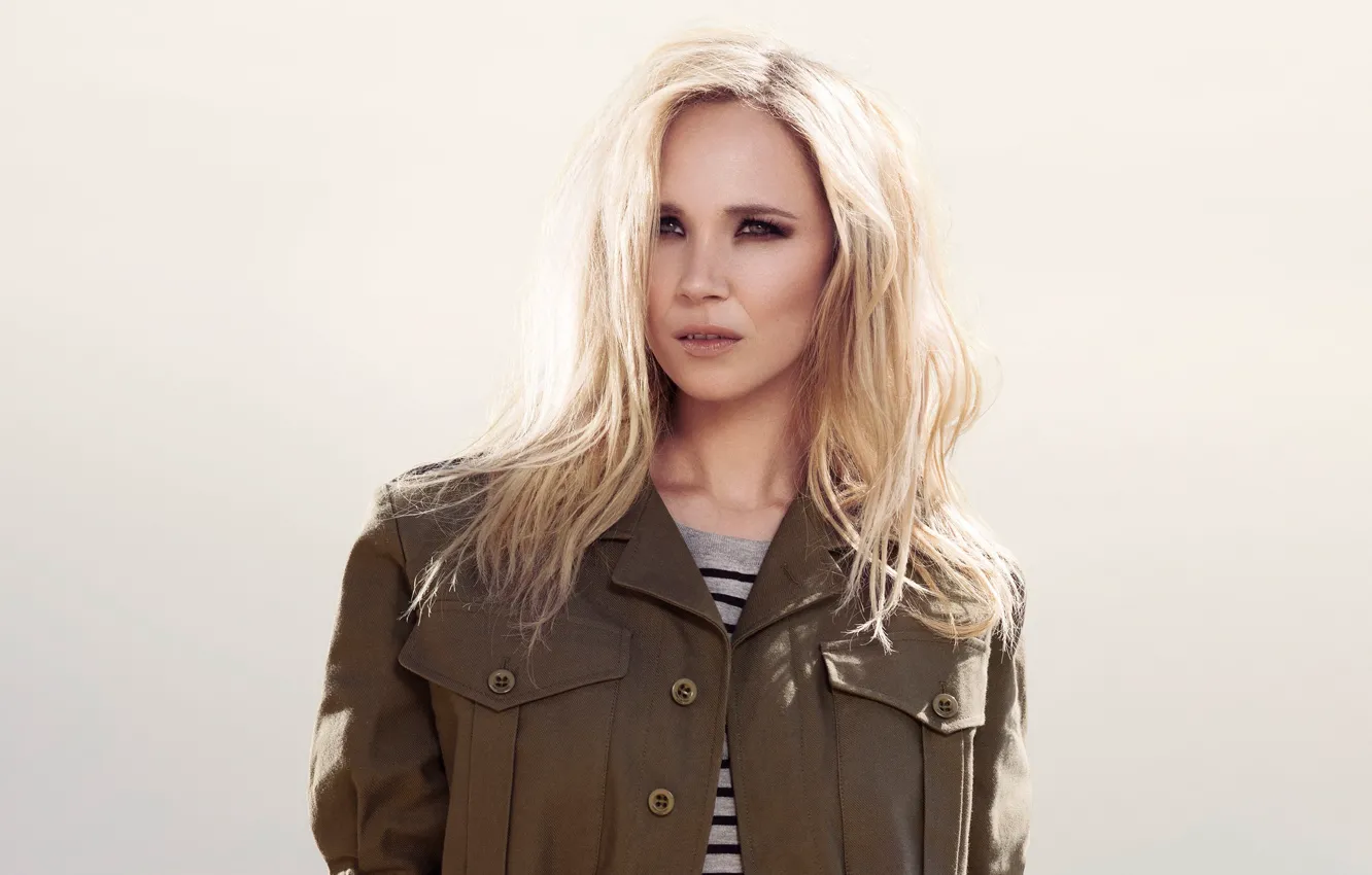 Photo wallpaper model, photoshoot, Kurt Iswarienko, the sun, Juno Temple, hairstyle, makeup, jacket
