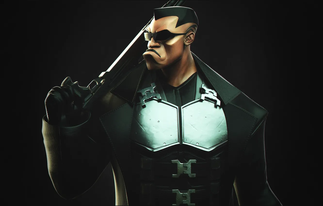 Photo wallpaper style, weapons, background, the film, minimalism, art, costume, art