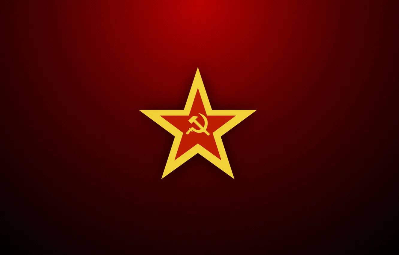 Photo wallpaper star, USSR, the hammer and sickle