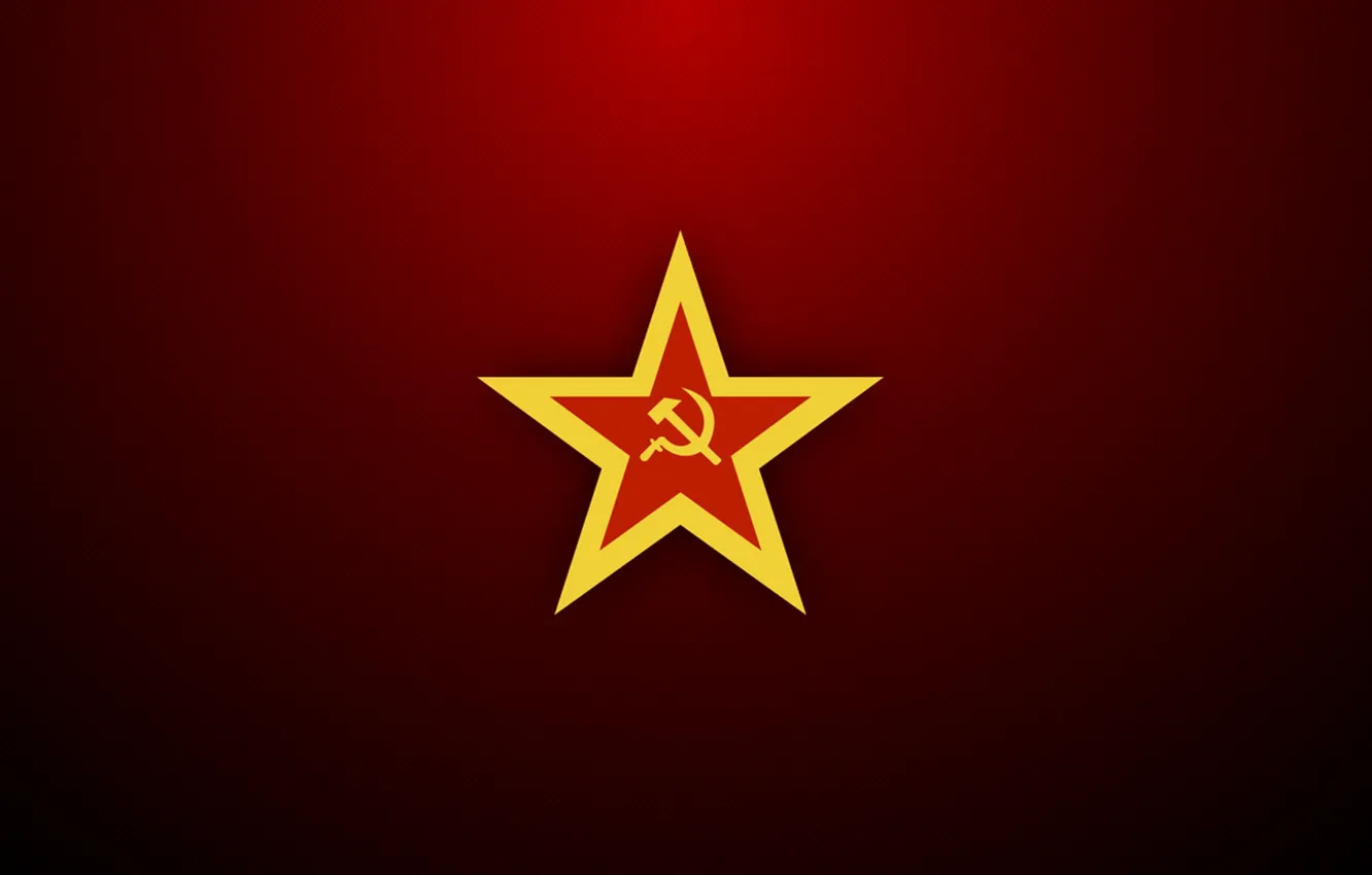 Photo wallpaper stars, USSR, the hammer and sickle