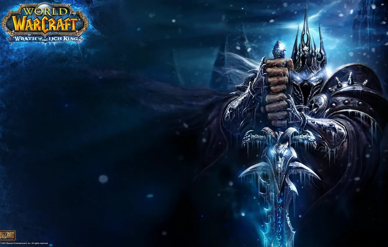 Photo wallpaper WoW, World of Warcraft, Lich King, Lich King