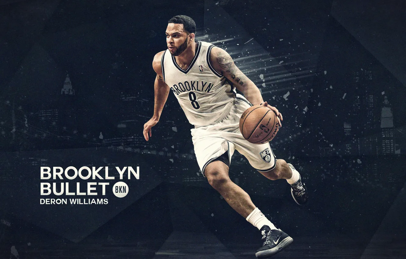 Photo wallpaper sport, the ball, Basketball, basketball, Brooklyn, defender, williams, Sport