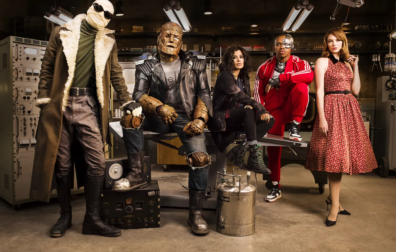 Photo wallpaper the film, actor, the series, laboratory, Doom Patrol, Doom patrol