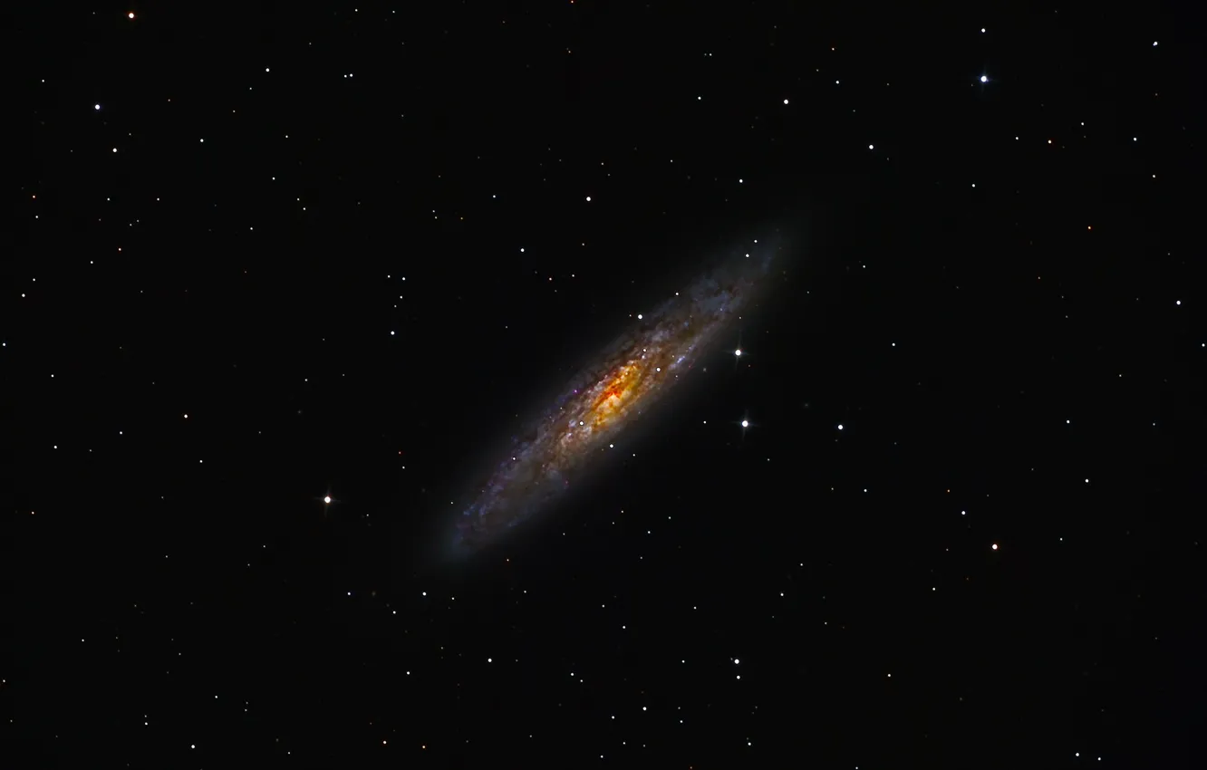 Photo wallpaper space, stars, galaxy, NGC 253, Sculptor Galaxy