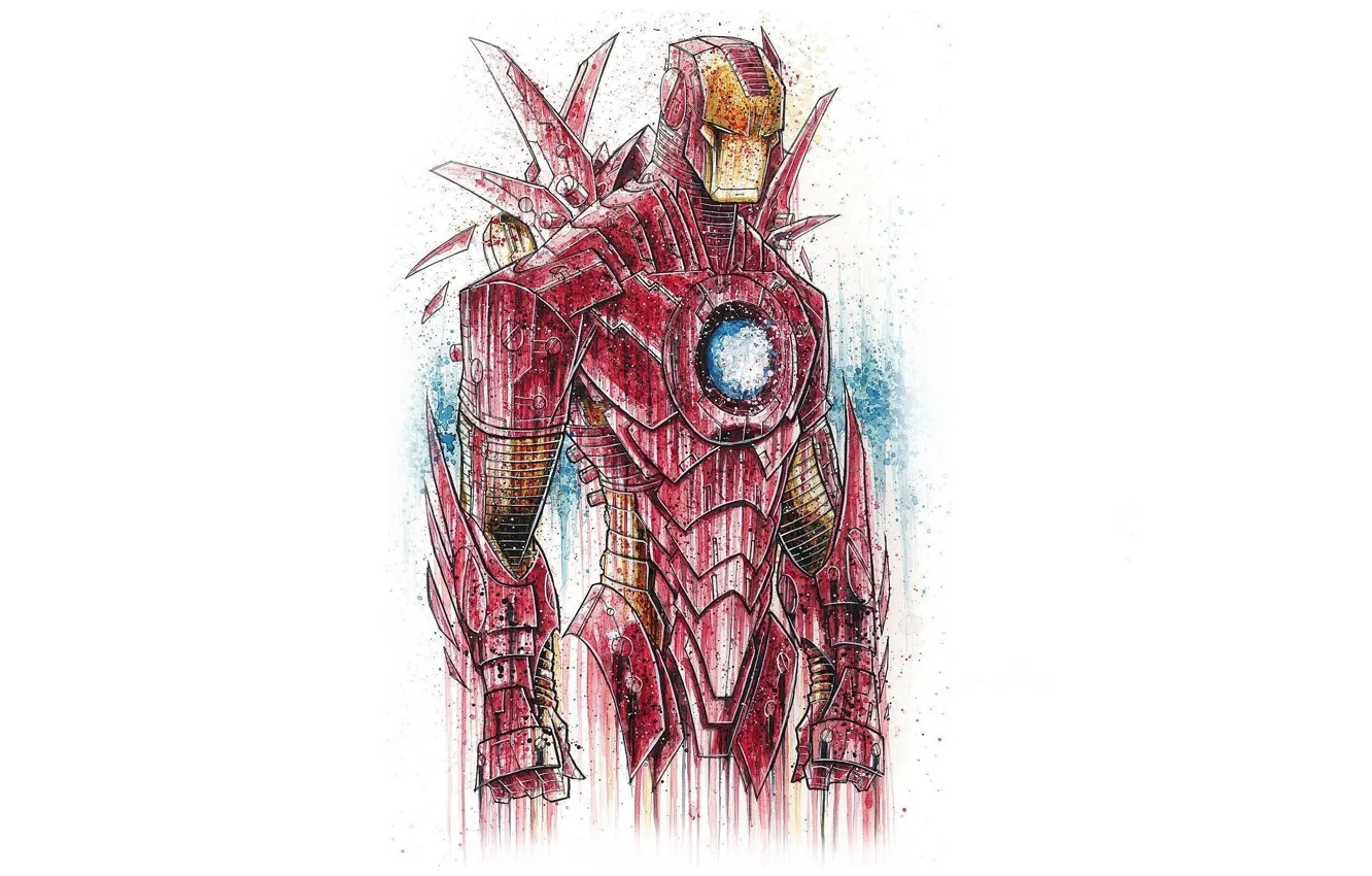 Photo wallpaper figure, costume, armor, Iron man, Iron man