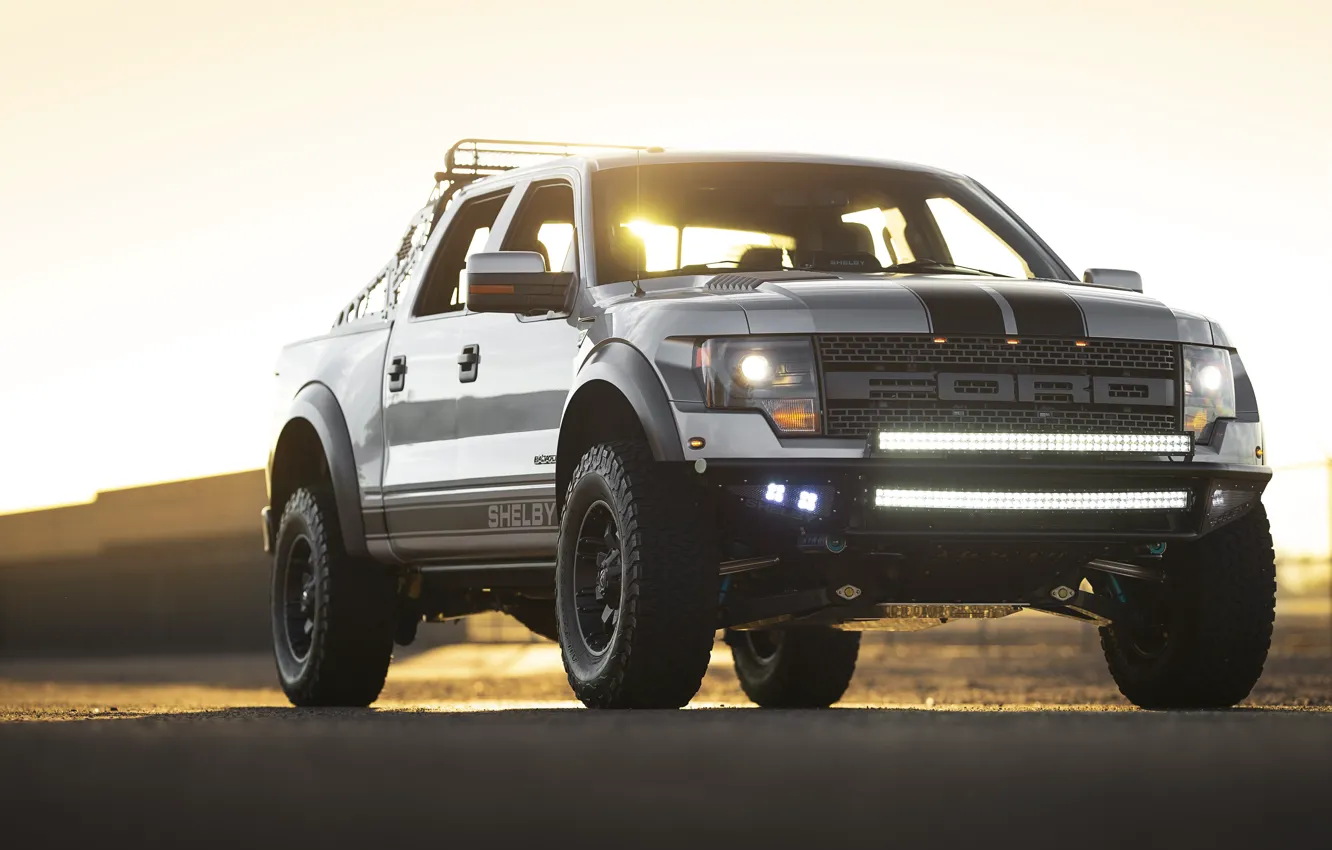 Photo wallpaper Shelby, Pickup, 2013, American Car, Ford F-150, Low 700