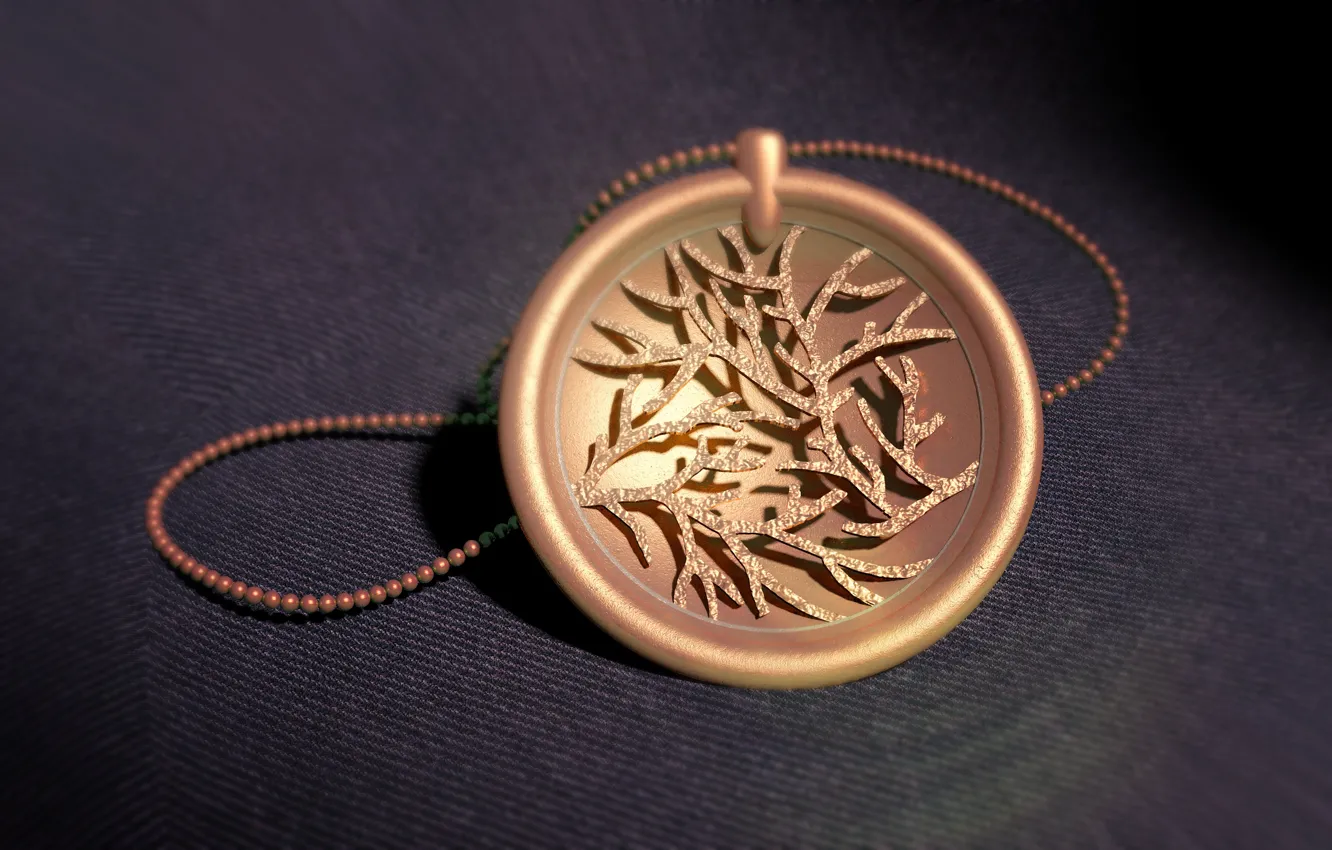 Photo wallpaper macro, decoration, things, amulet, blender3d
