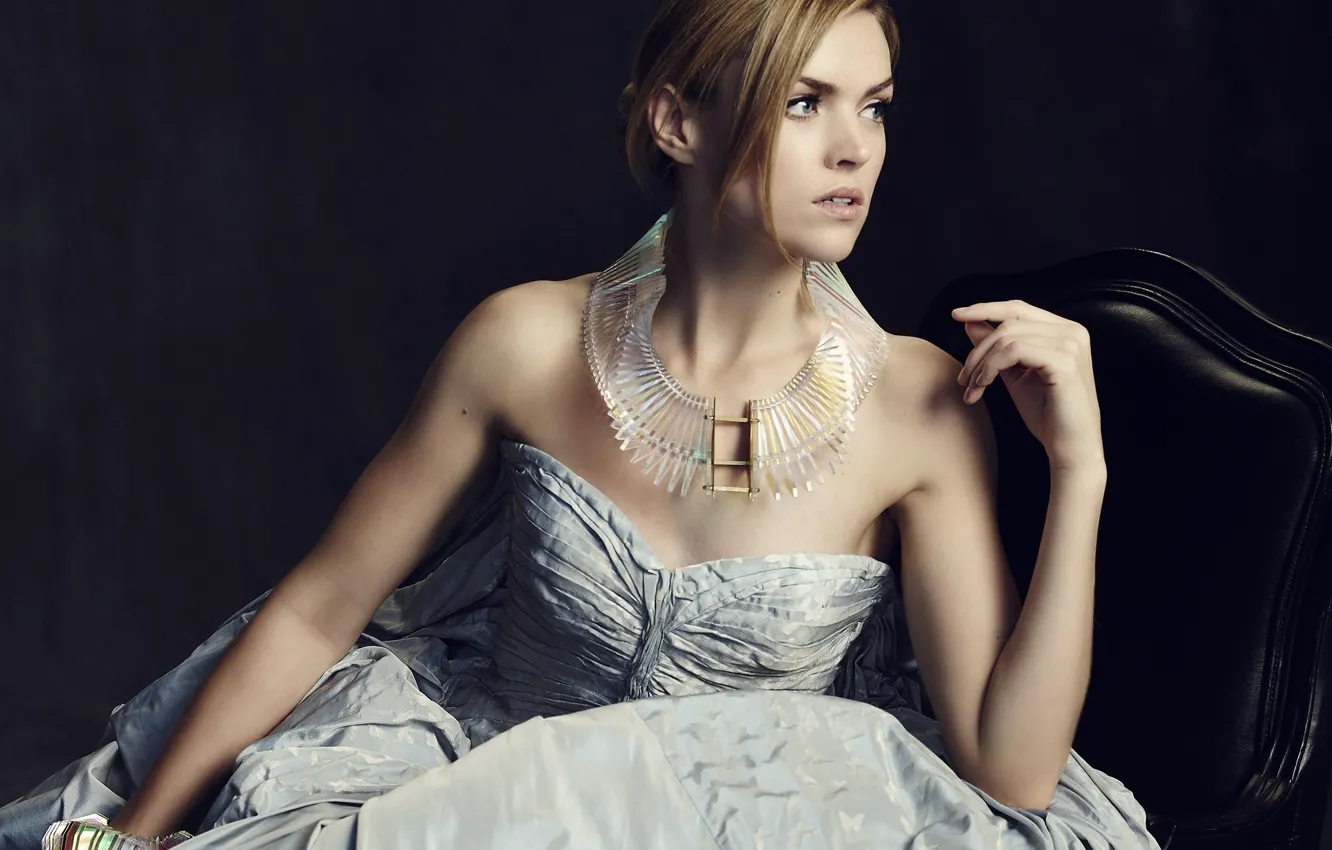 Photo wallpaper pose, style, makeup, dress, actress, Erin Richards, Erin Richards