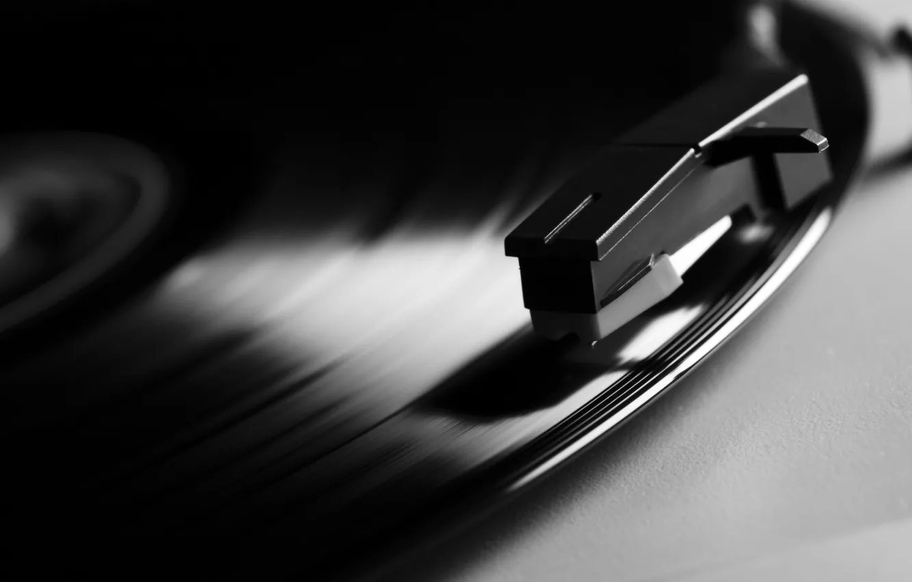 Photo wallpaper Music, vinyl, turntables