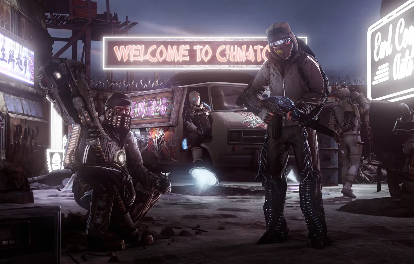 Photo wallpaper car, gang, 2300