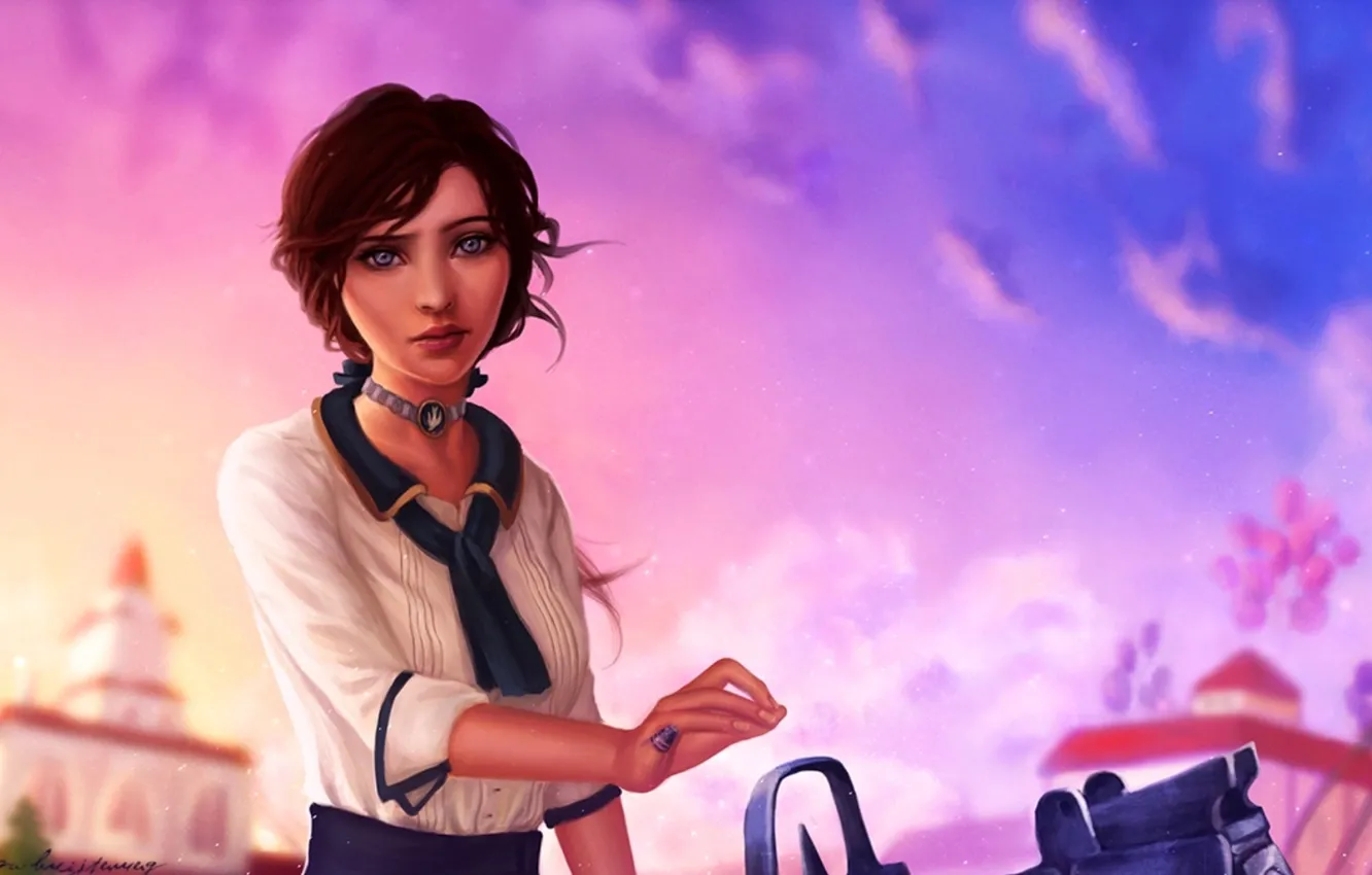 Photo wallpaper girl, girl, fanart, Elizabeth, BioShock Infinite, Elizabeth, Bioshok Infiniti