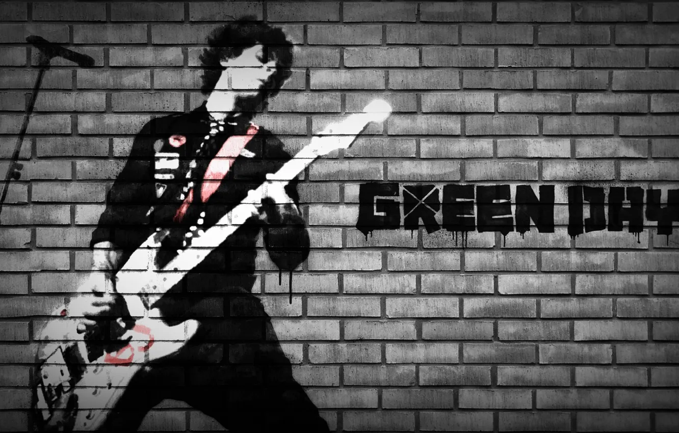 Photo wallpaper green day, green day