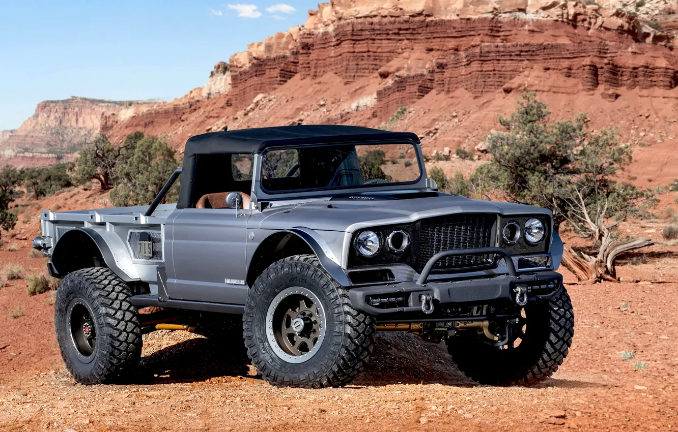 Photo wallpaper Gladiator, Jeep, 2019, M-715, Five-Quarter