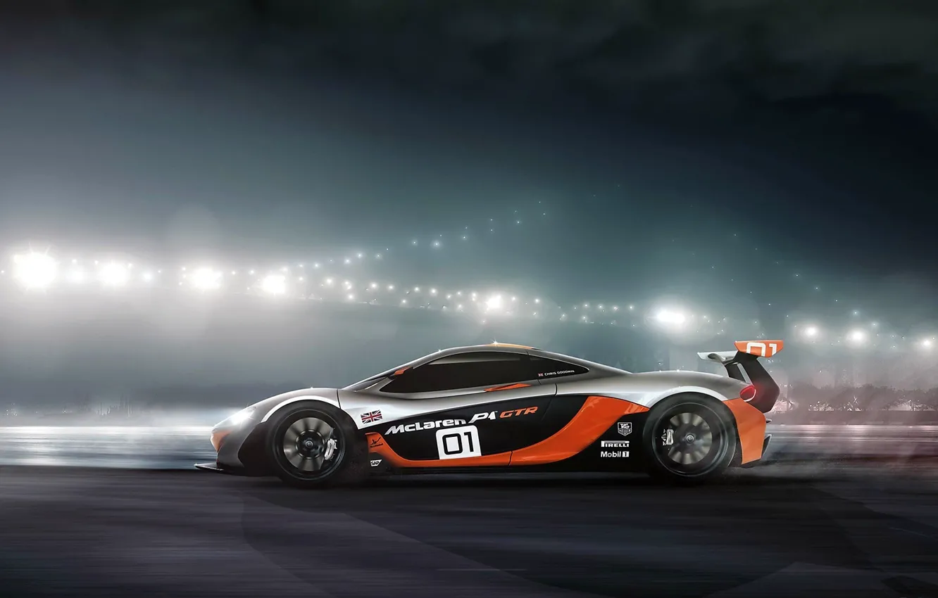 Photo wallpaper McLaren, GTR, profile, Ranier Peredo