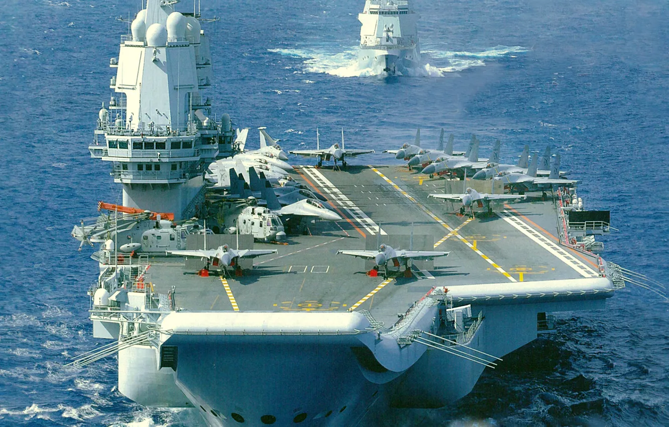 Photo wallpaper China, the carrier, PLA, Shandong