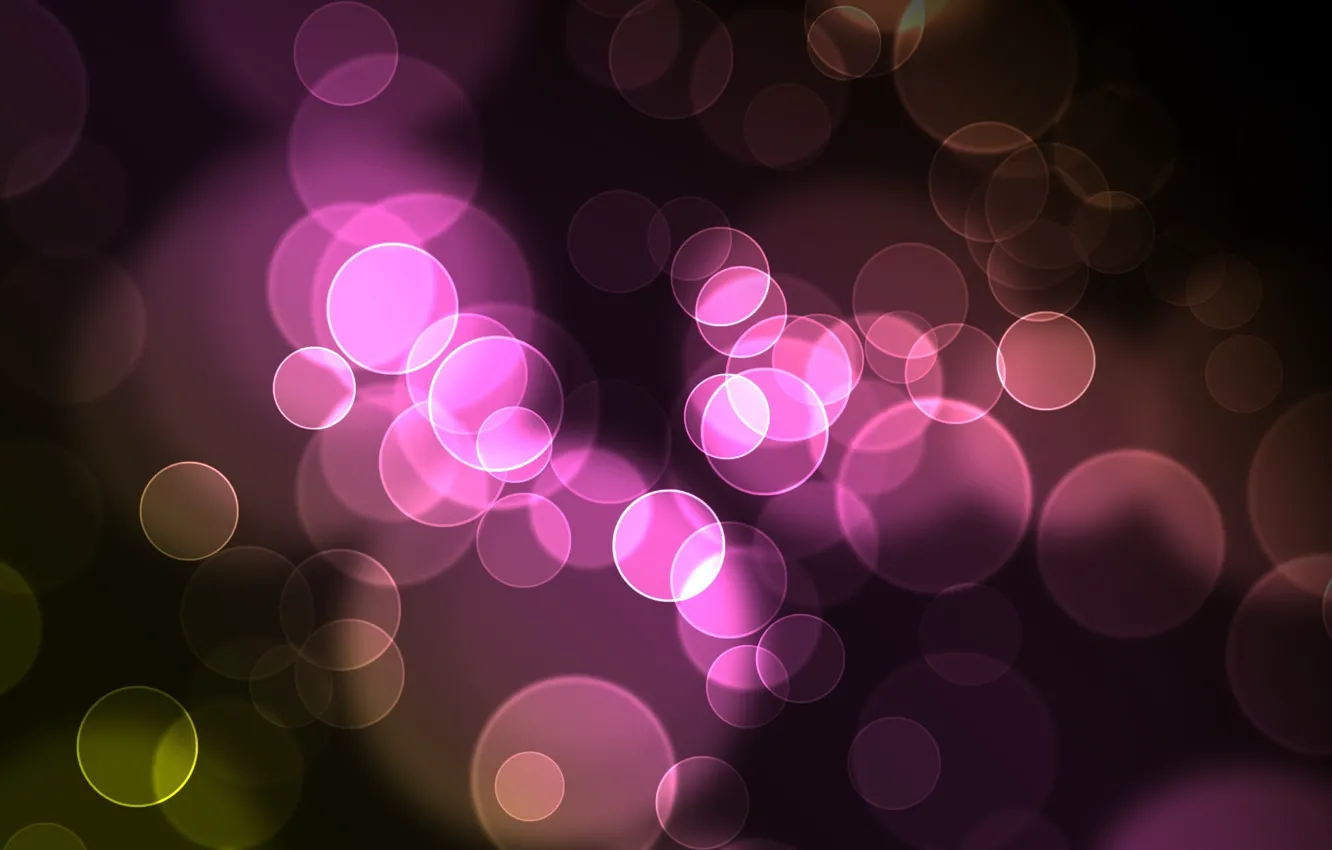 Photo wallpaper abstraction, pattern, bokeh