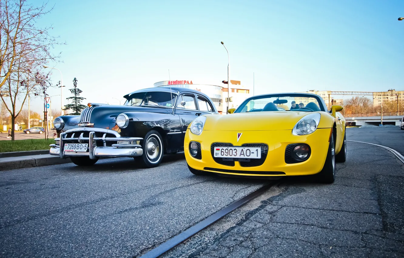 Photo wallpaper USA, Pontiac, Pontiac Solstice, Pontiac Streamliner
