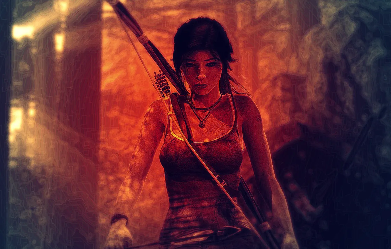 Photo wallpaper Tomb Raider, Lara Croft, Lara Coft, Crystal Dynamics, Tomb Raider