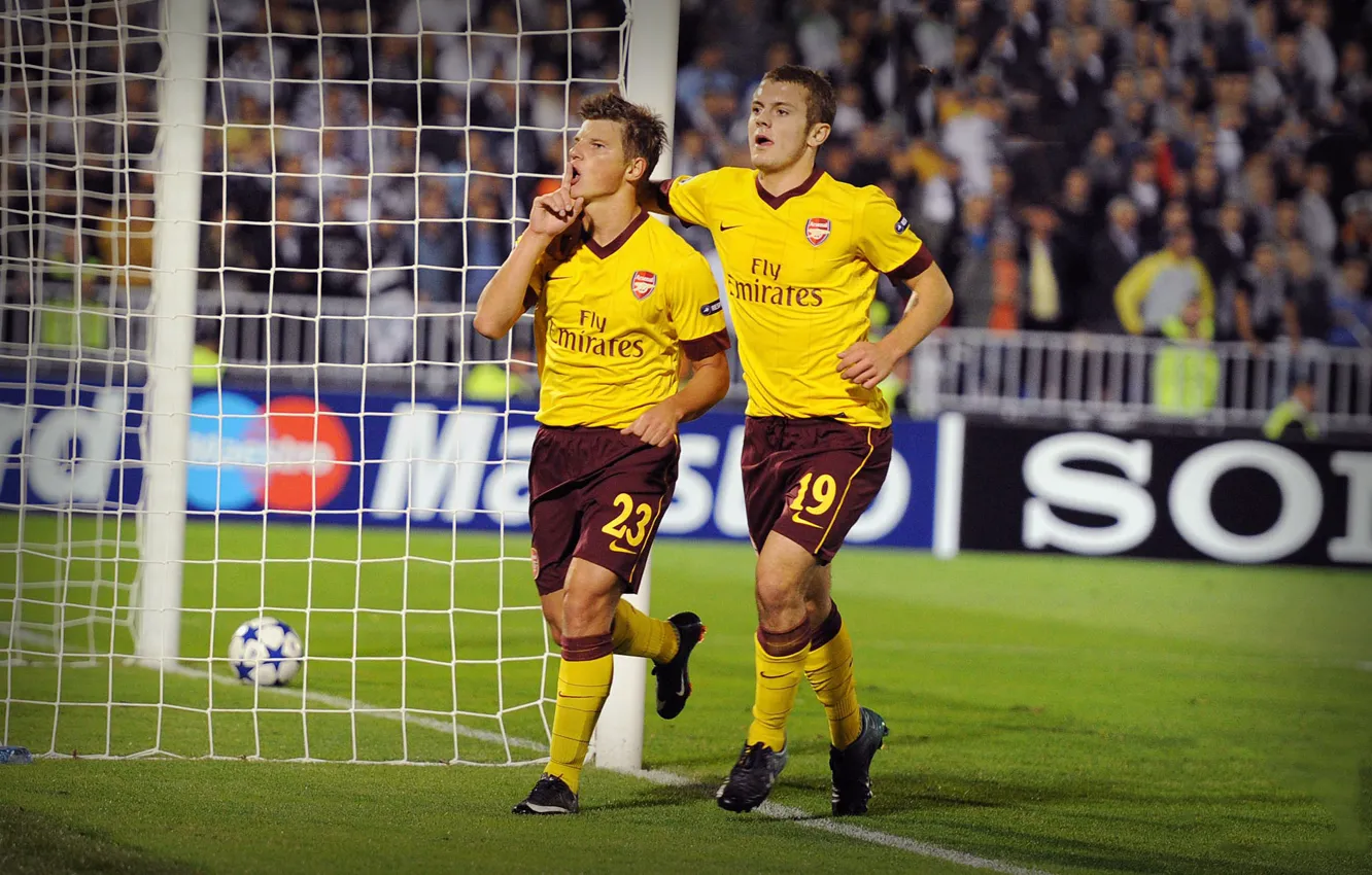 Photo wallpaper football, Arsenal, Arshavin