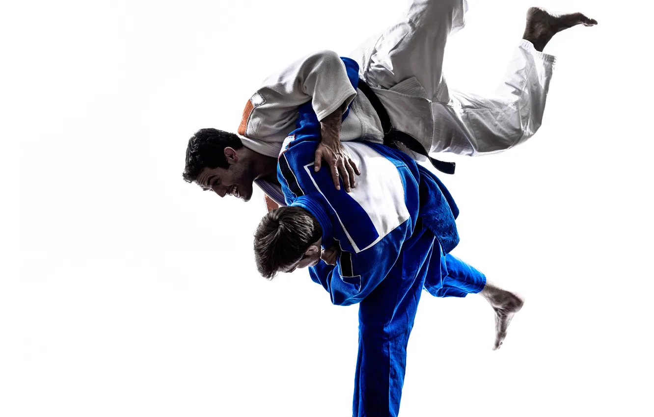 Photo wallpaper fight, skill, training, technique, judo