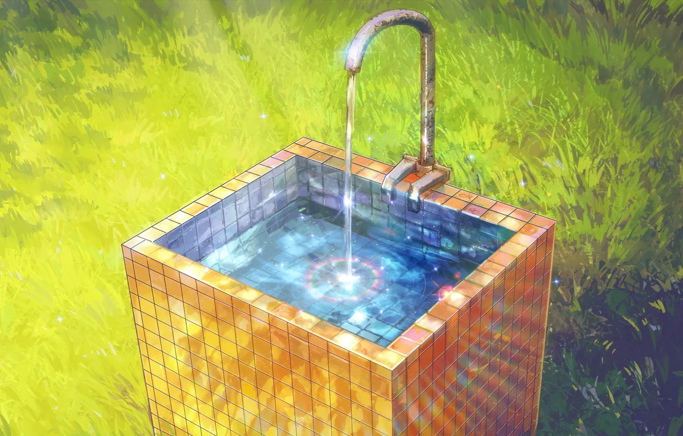 Photo wallpaper water, sink, Arsenixc