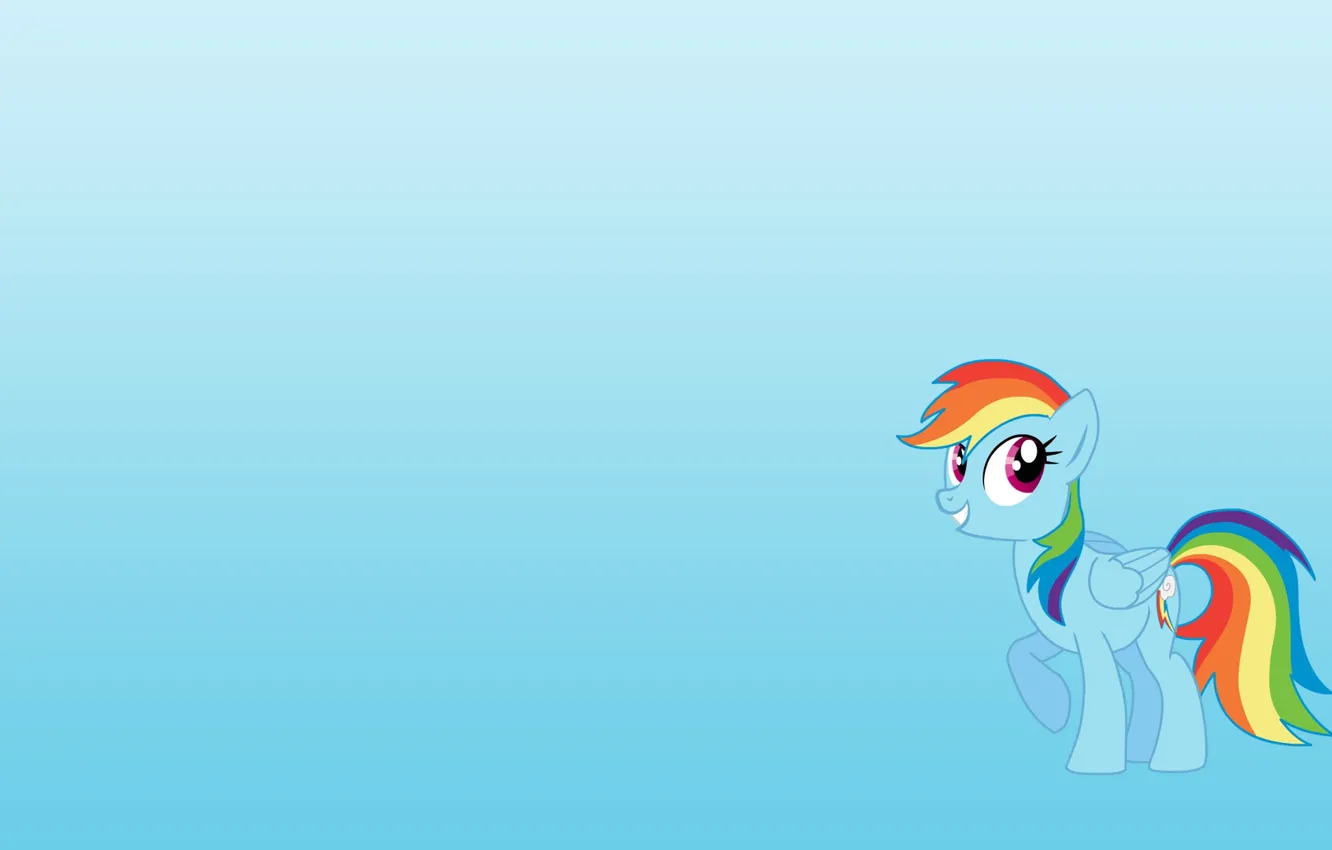 Photo wallpaper background, minimalism, pony, My Little Pony