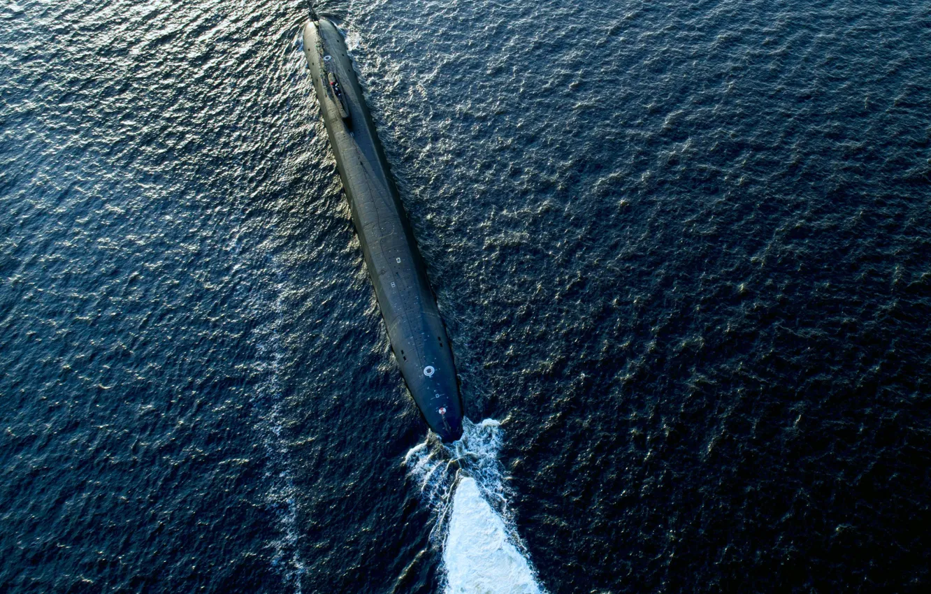 Photo wallpaper submarine, cipher Borey, Prince Vladimir