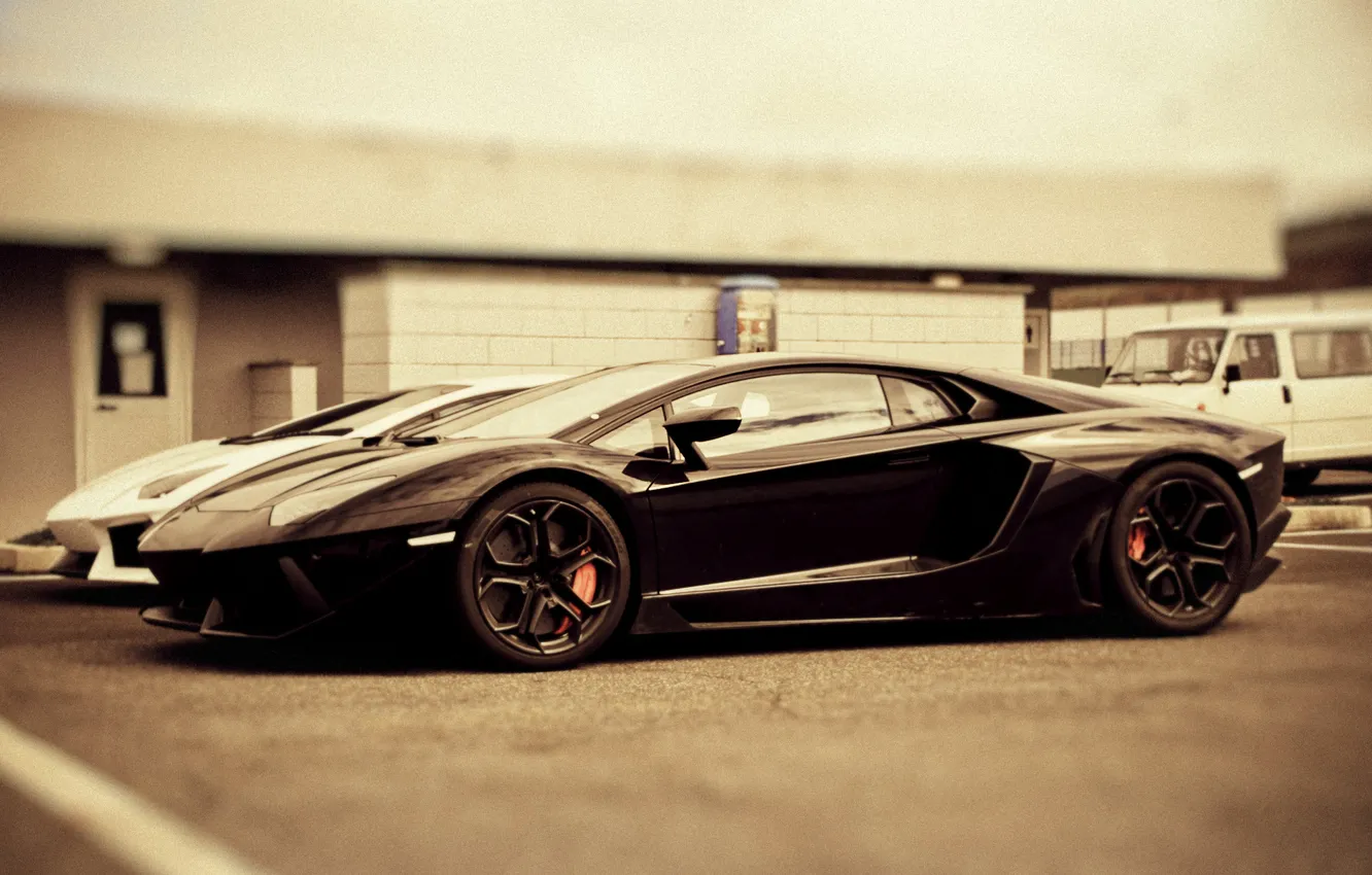 Photo wallpaper Lamborghini, cars, auto, Aventador LP700-4