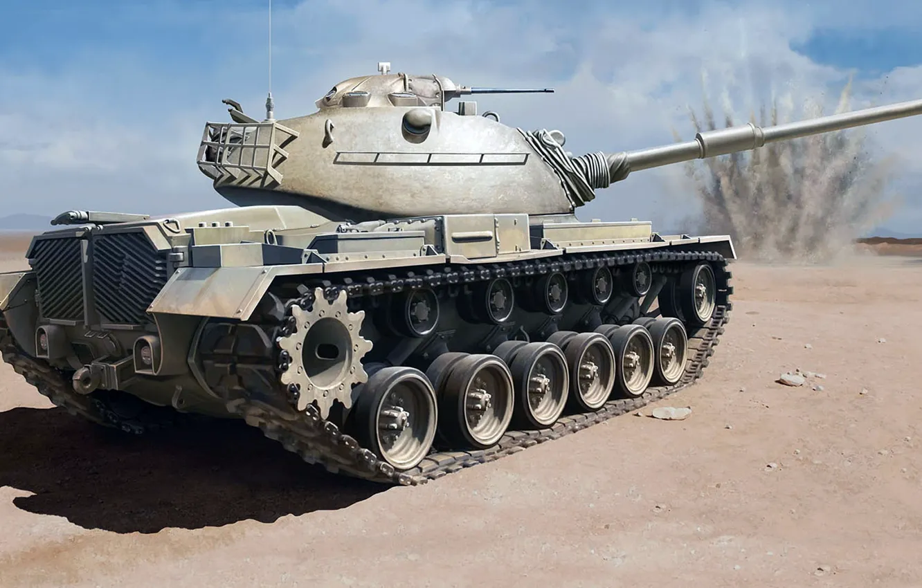 Photo wallpaper main battle tank, Israel, IDF, The IDF, Magach 3, The Magi-3, the name of American …