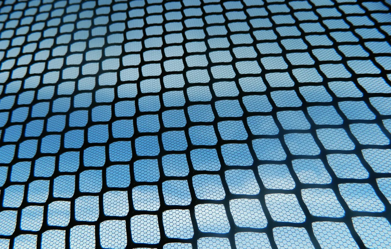 Photo wallpaper white, the sky, blue, grille