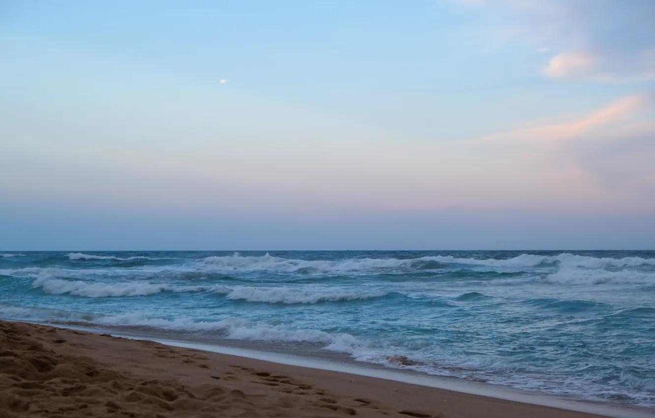 Photo wallpaper water, the ocean, calm