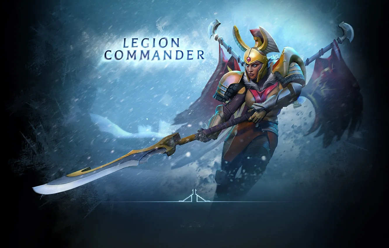 Photo wallpaper dota, Valve, dota 2, Legion Commander