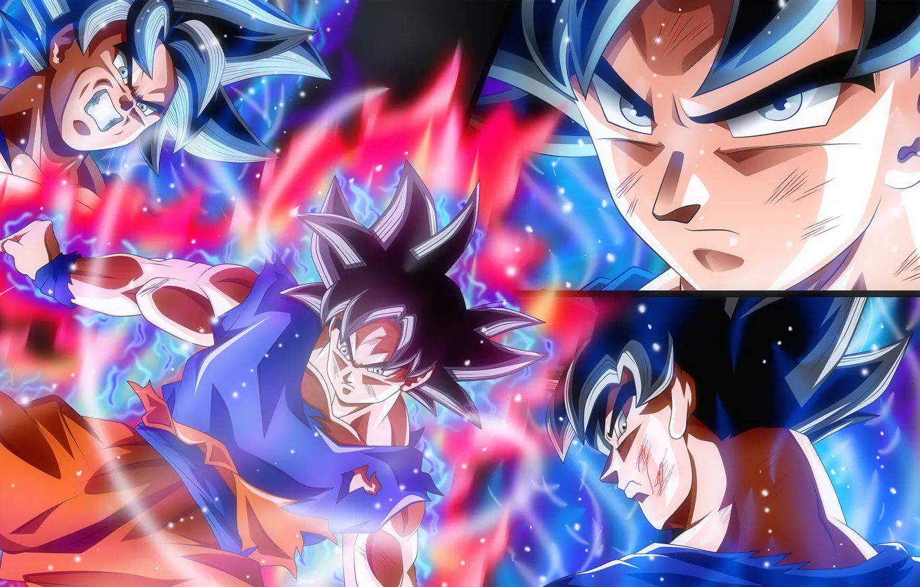 Photo wallpaper collage, guy, Dragon Ball, Dragonball