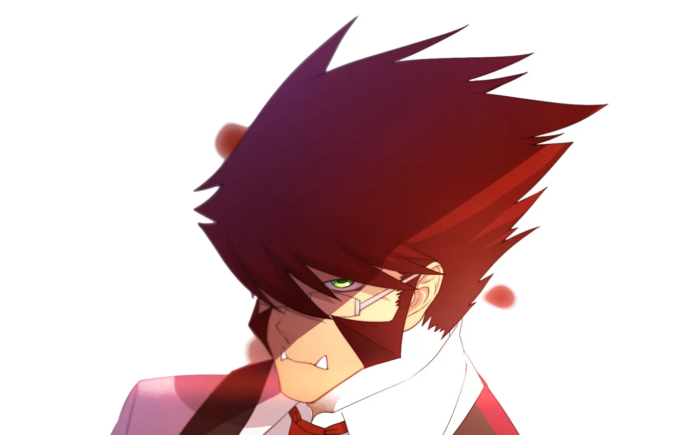 Photo wallpaper look, male, The front of the bloody siege