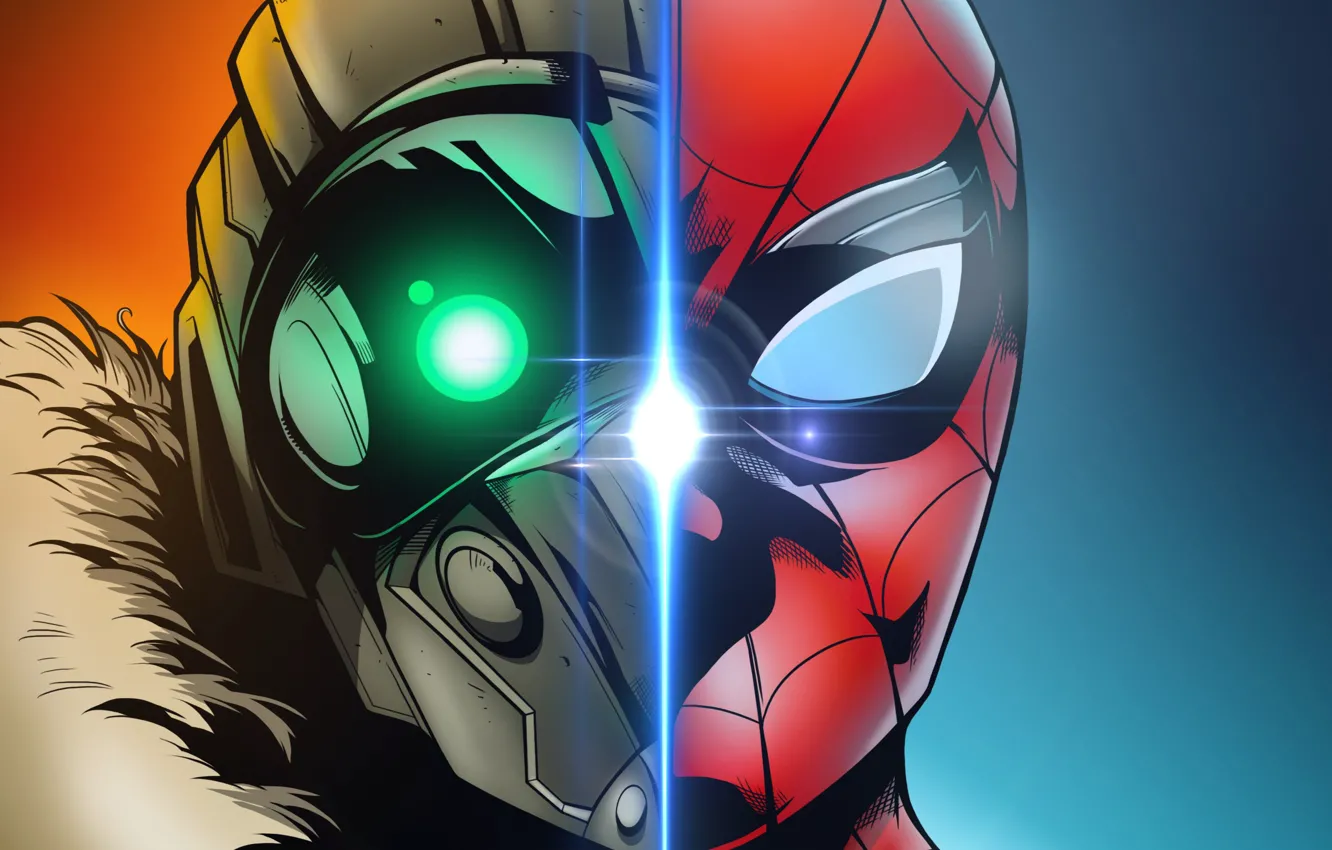 Photo wallpaper cinema, man, boy, cartoon, Marvel, movie, hero, film