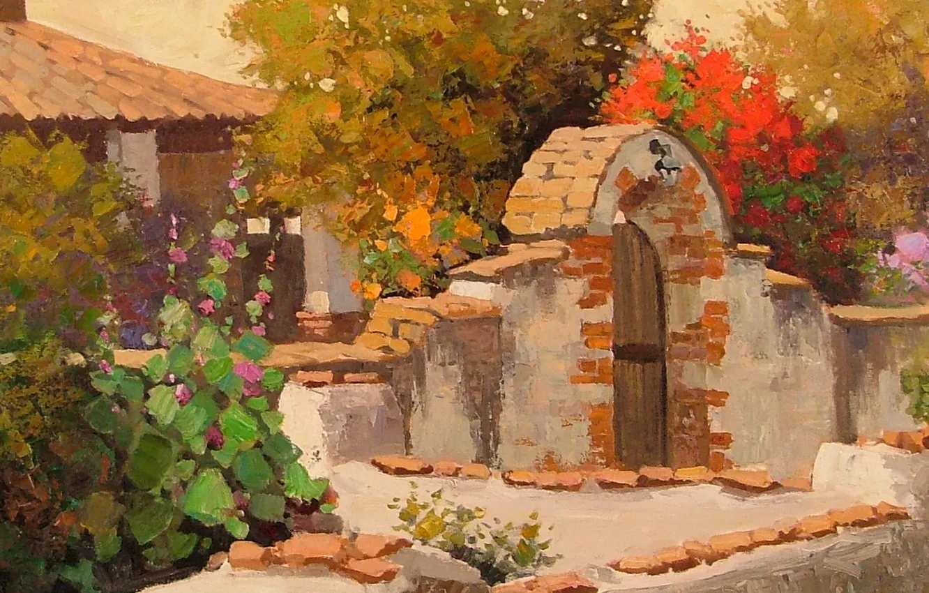 Photo wallpaper art, Sean Wallis, Beautiful Entrance