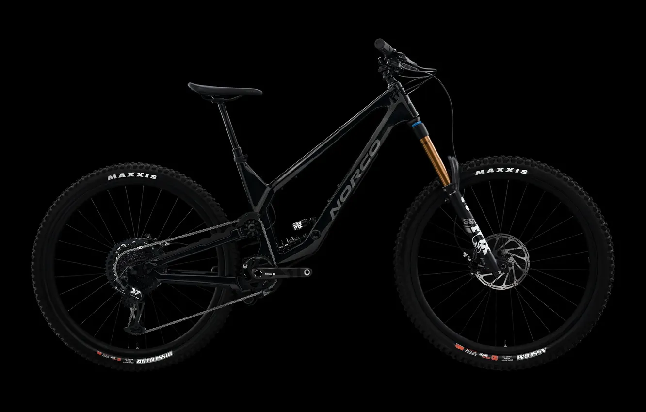 Photo wallpaper bicycle, bike, fox, trail, mtb, norco, Range, mountain bike