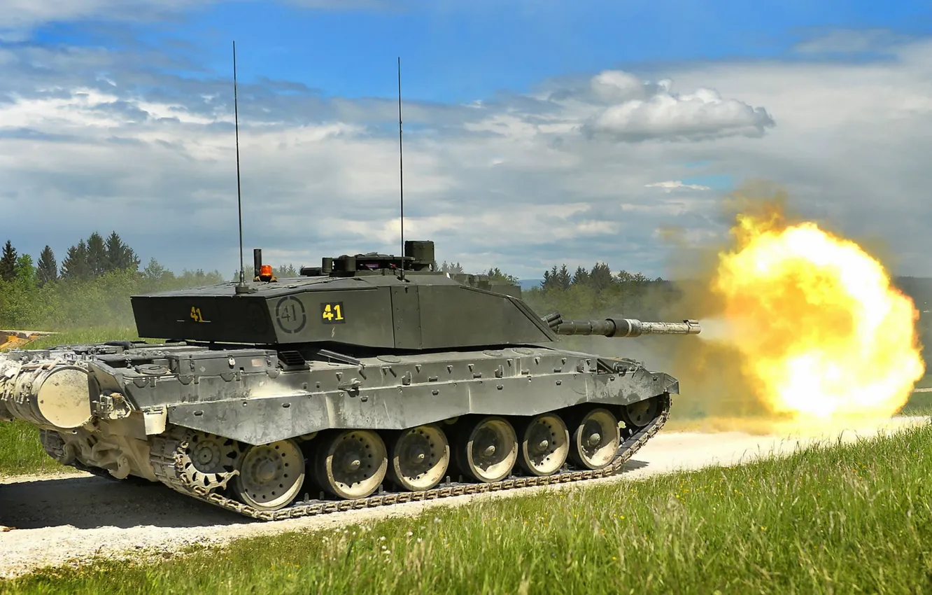 Photo wallpaper weapons, tank, Challenger