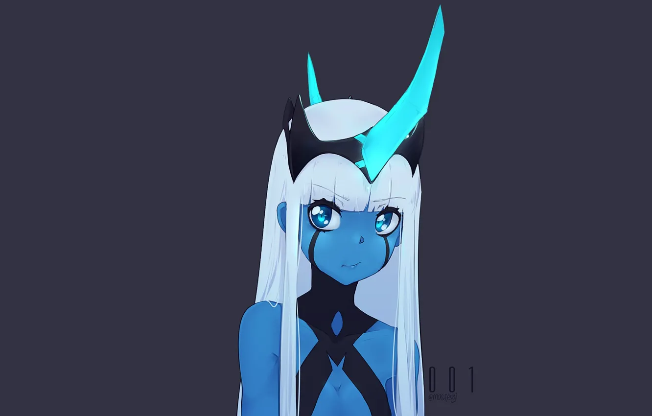 Photo wallpaper girl, Princess, 001, Darling In The Frankxx, Cute in France