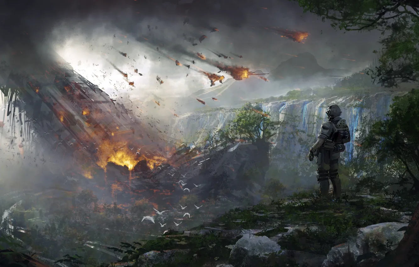 Photo wallpaper game, Activision, Titanfall 2